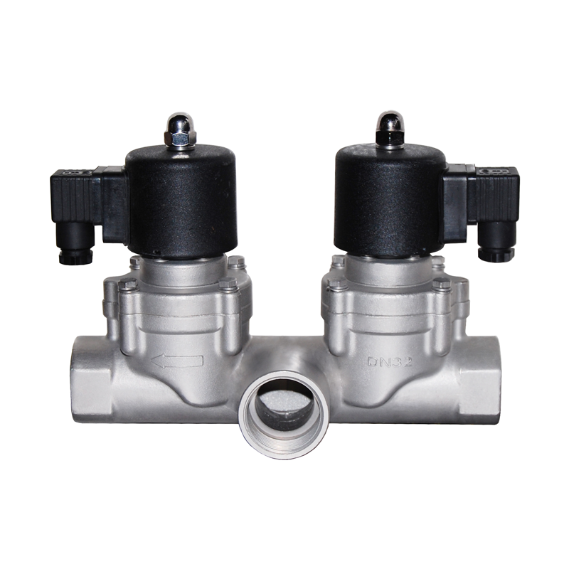 Stainless Steel 2-Position 3-Way Solenoid Valve